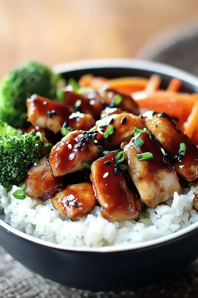 Teriyaki Chicken Bowl Recipe