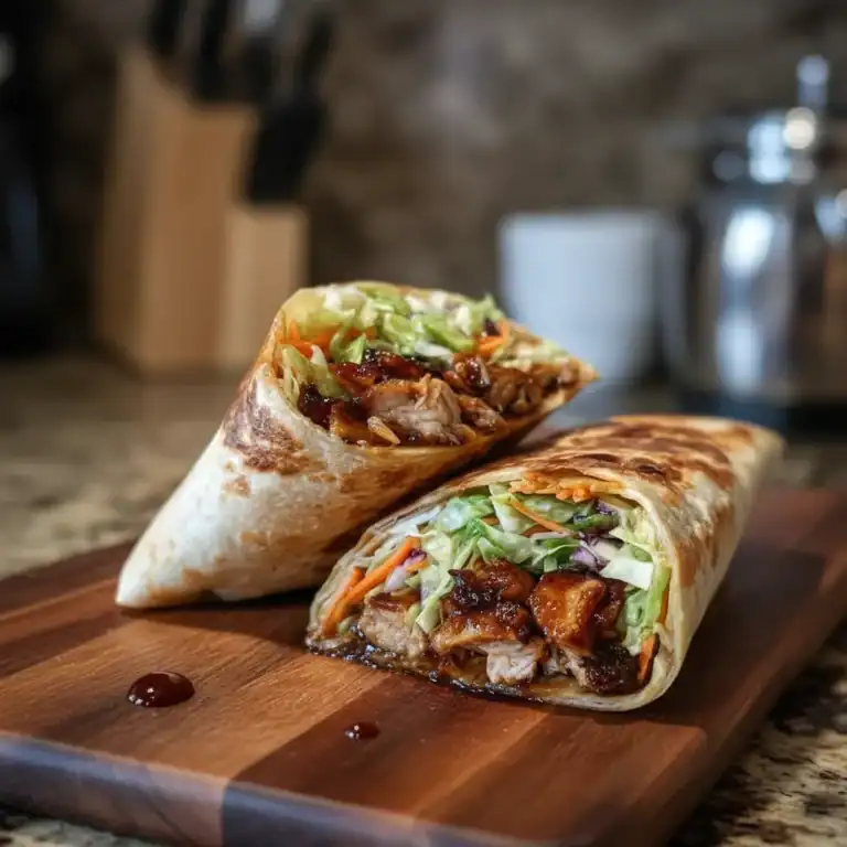 Teriyaki Chicken Wrap Recipe - Quick Japanese Fusion
