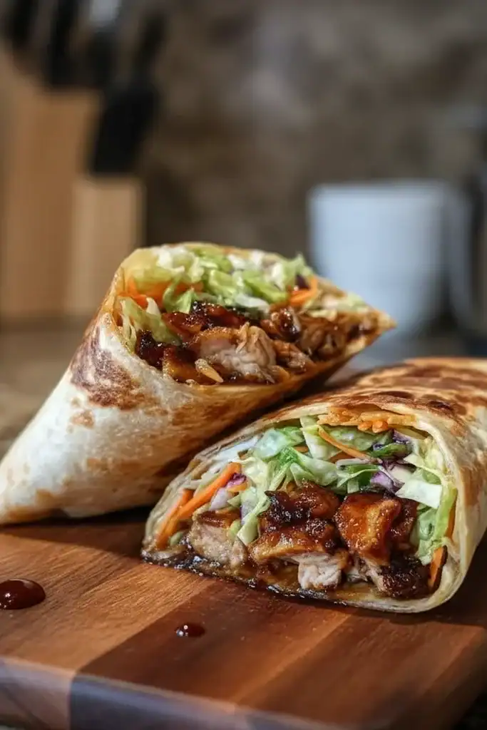 Teriyaki Chicken Wrap Recipe