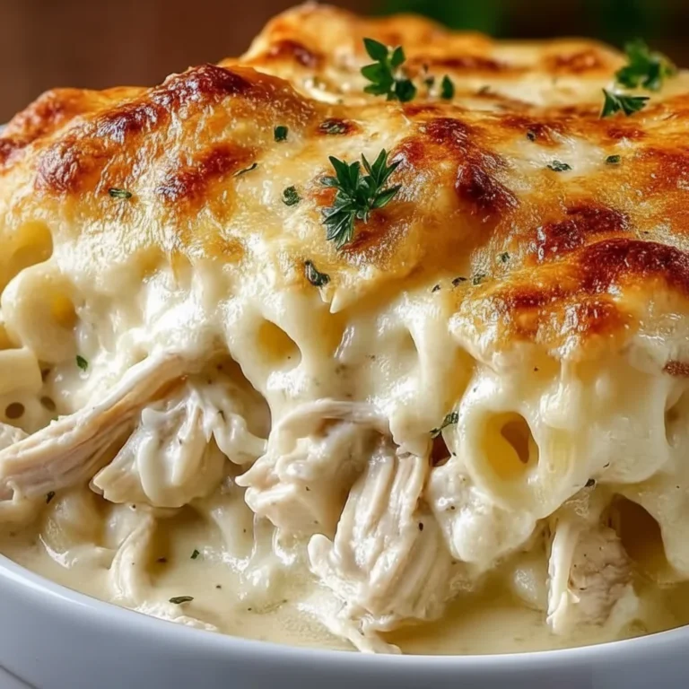 Baked Chicken Alfredo Casserole
