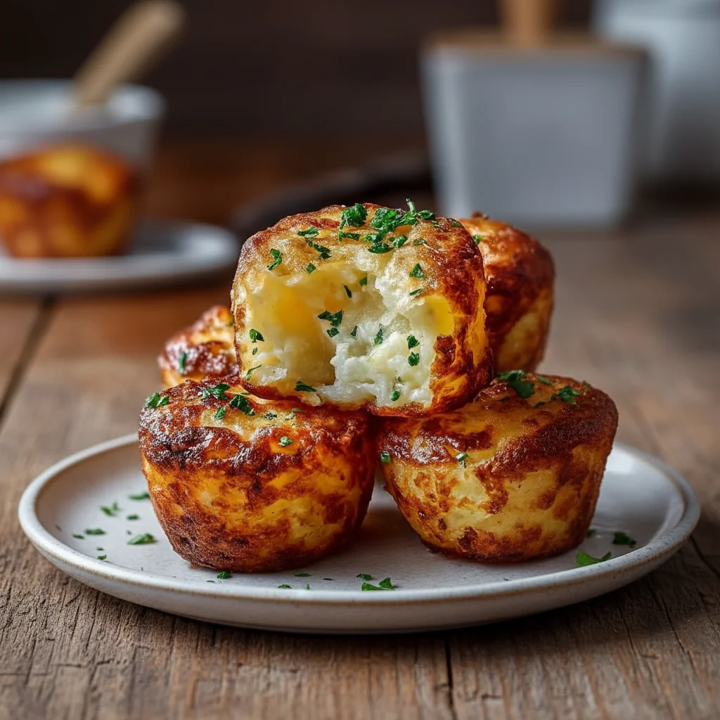 Crispy Mashed Potato Cheese Puffs