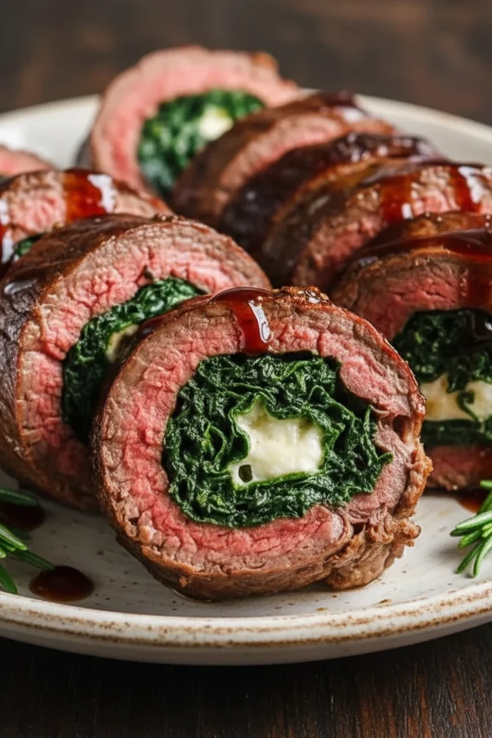 Christmas Stuffed Beef Tenderloin