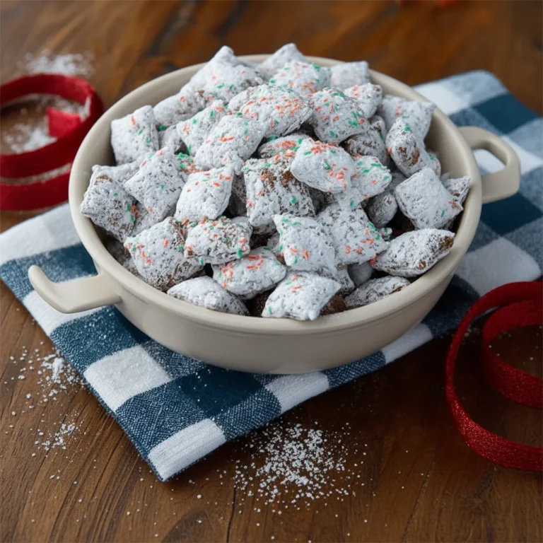 Festive Christmas Puppy Chow Recipe