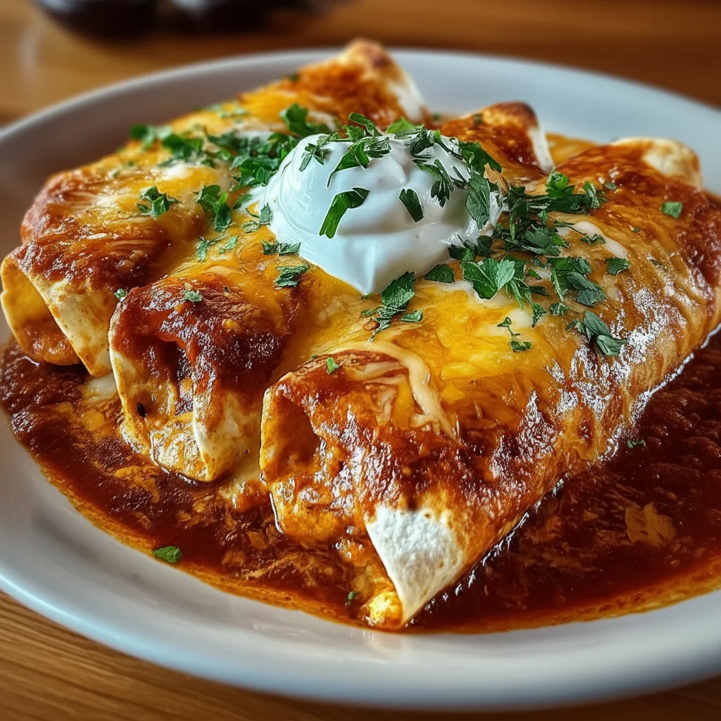 Flavorful Baked Chicken Enchiladas