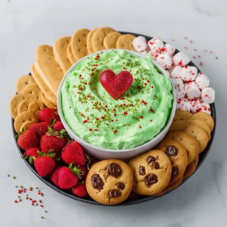 Fun Green Grinch Dip