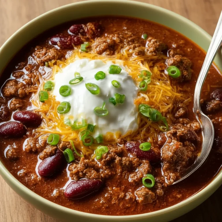 Hearty Championship Chili Recipe