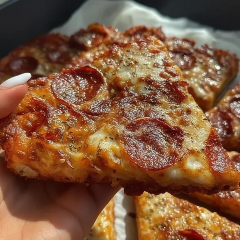 High Protein Chicken Crust Pizza