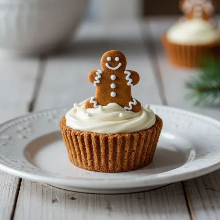 No-Bake Gingerbread Cheesecake Cups Recipe