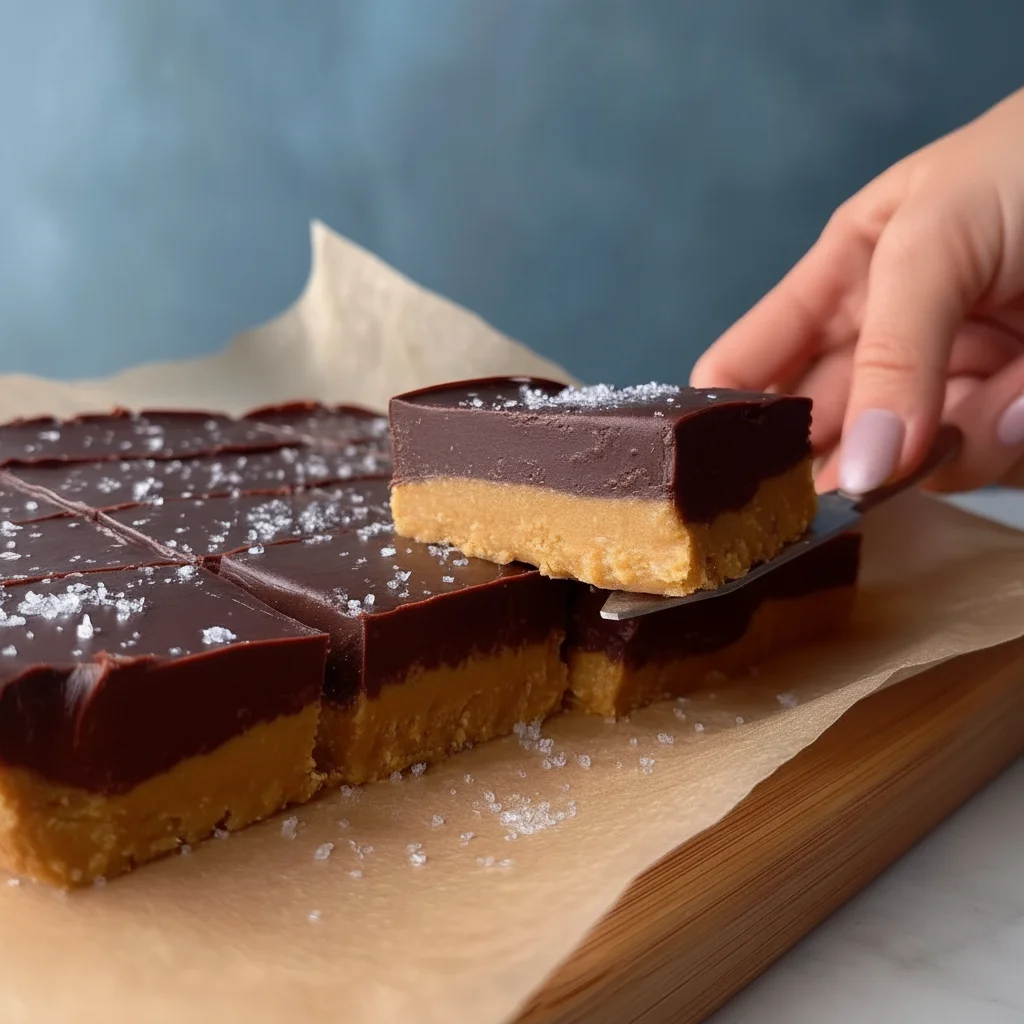 Rich No-Bake Peanut Butter Cup Bars