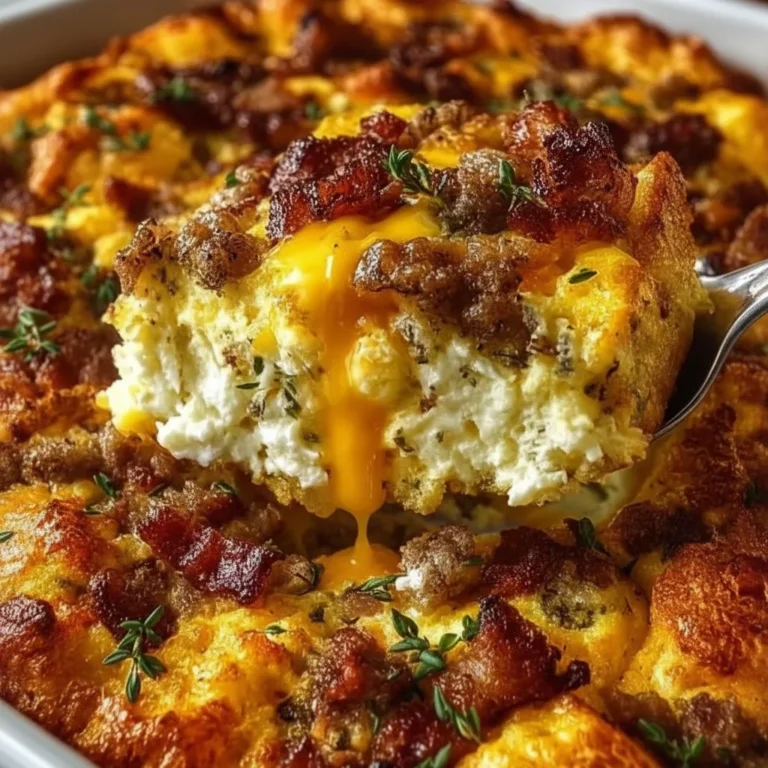 Savory Loaded Breakfast Casserole