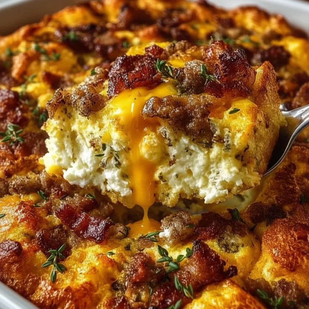 Savory Loaded Breakfast Casserole