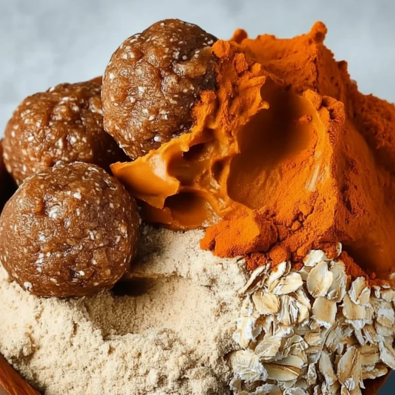 Spiced Pumpkin Protein Balls