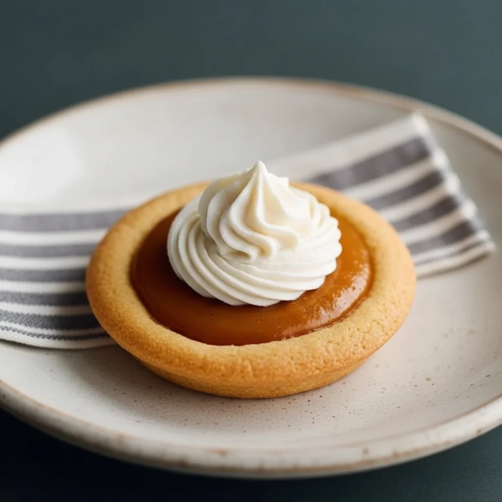 Spiced Thanksgiving Pumpkin Pie Cookies