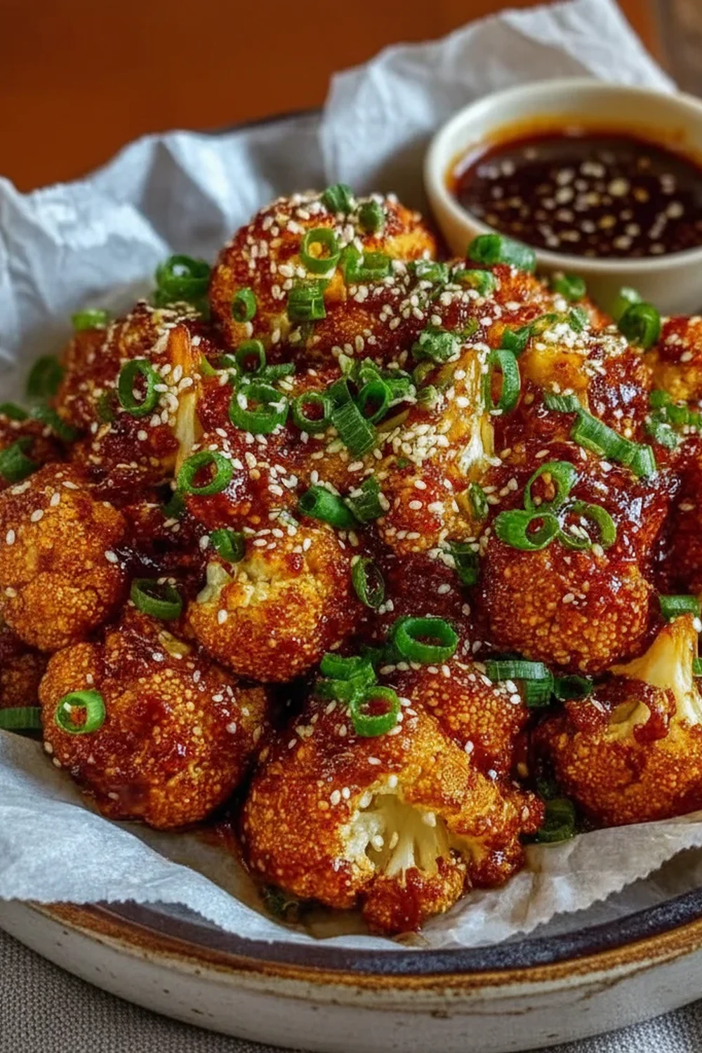 Korean Baked Cauliflower