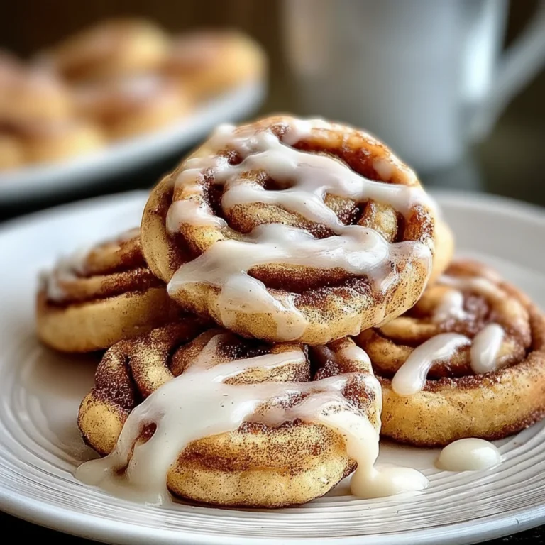 Swirled Cinnamon Roll Cookies