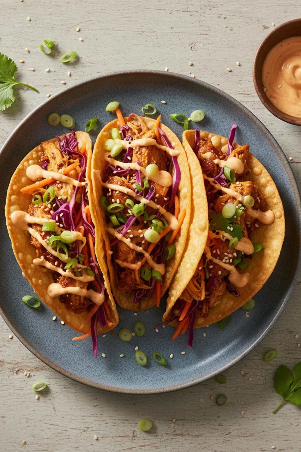 Chicken Wonton Tacos Recipe