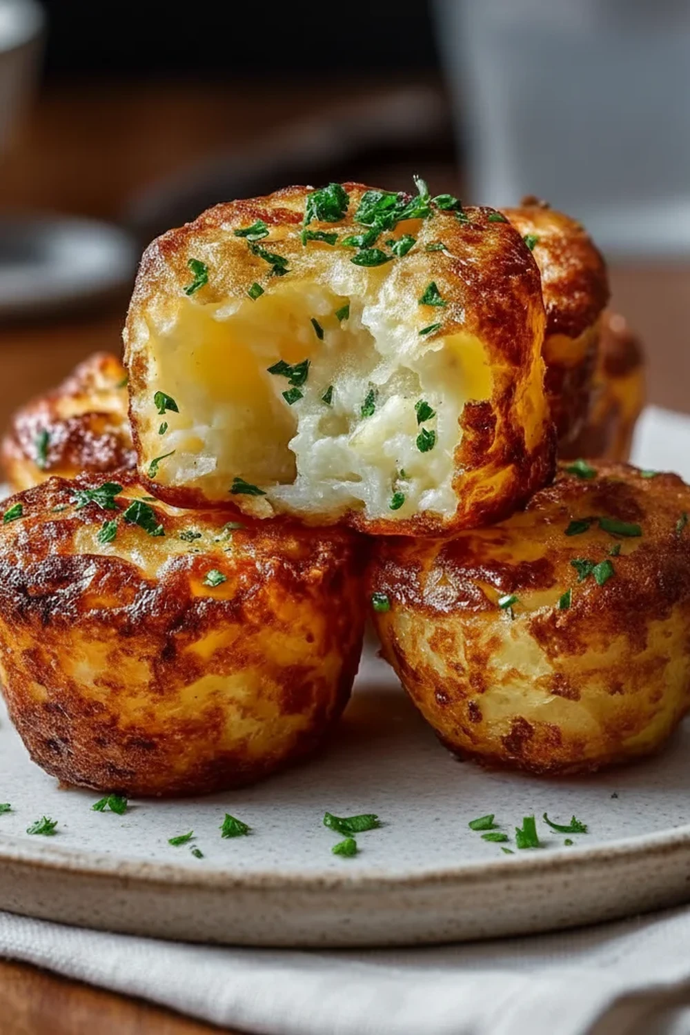 Mashed Potato Cheese Puffs