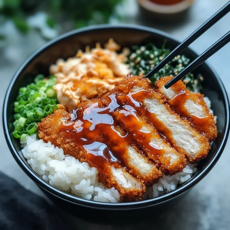 Japanese Katsu Bowls Recipe