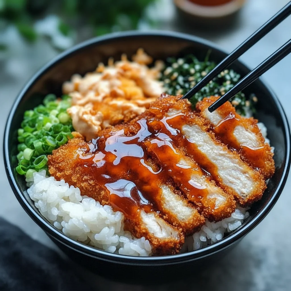 Japanese Katsu Bowls Recipe