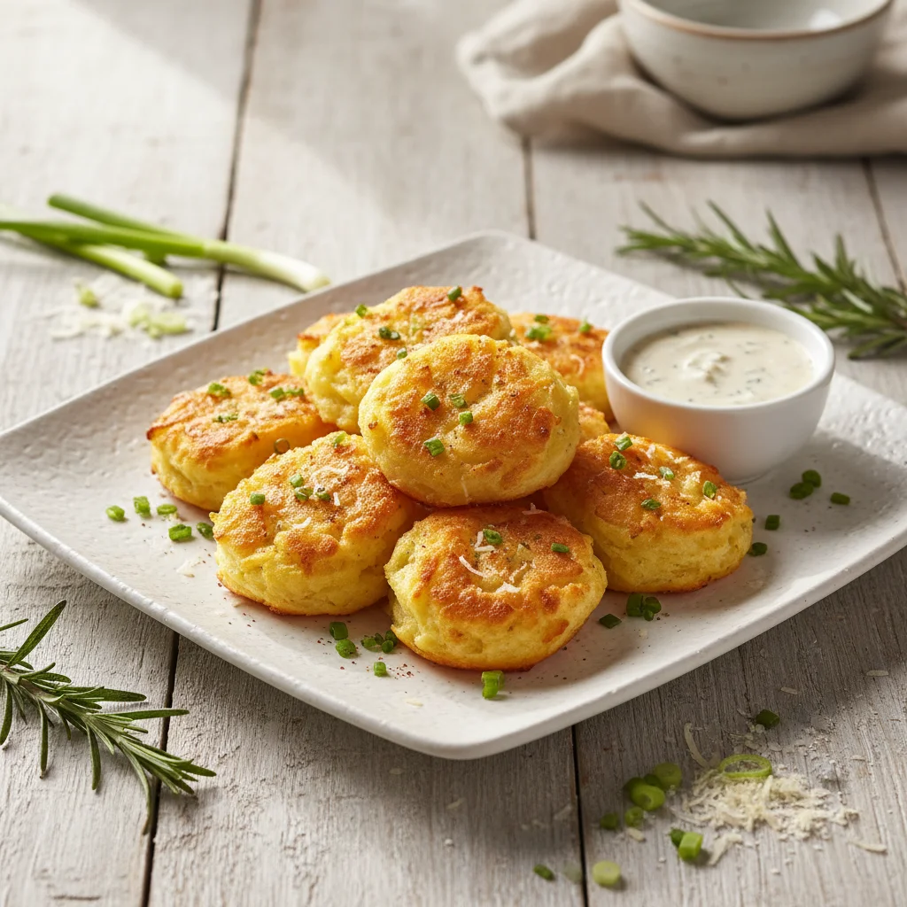 Mashed Potato Cheese Puffs