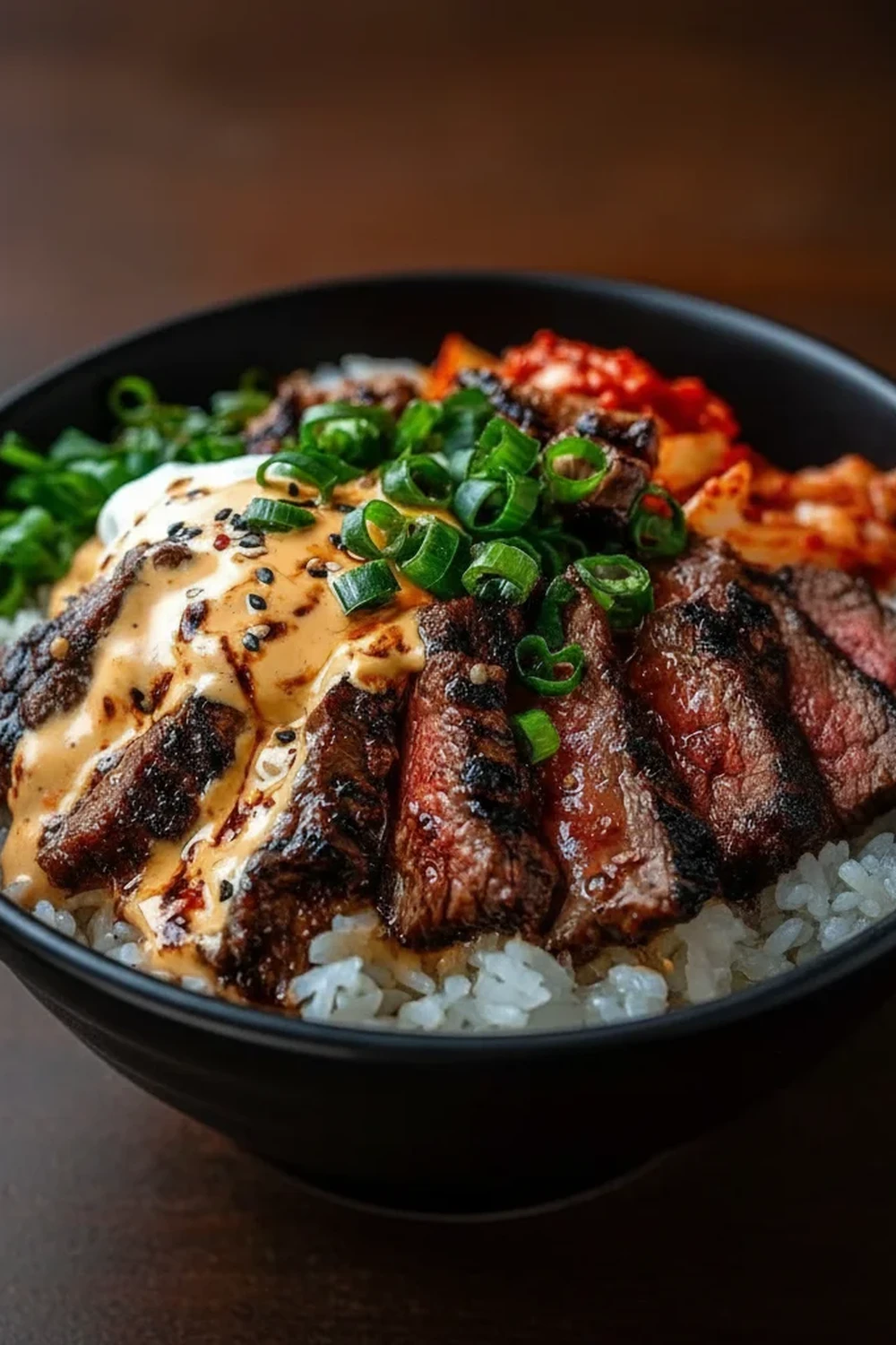 Korean BBQ Steak Rice Bowls