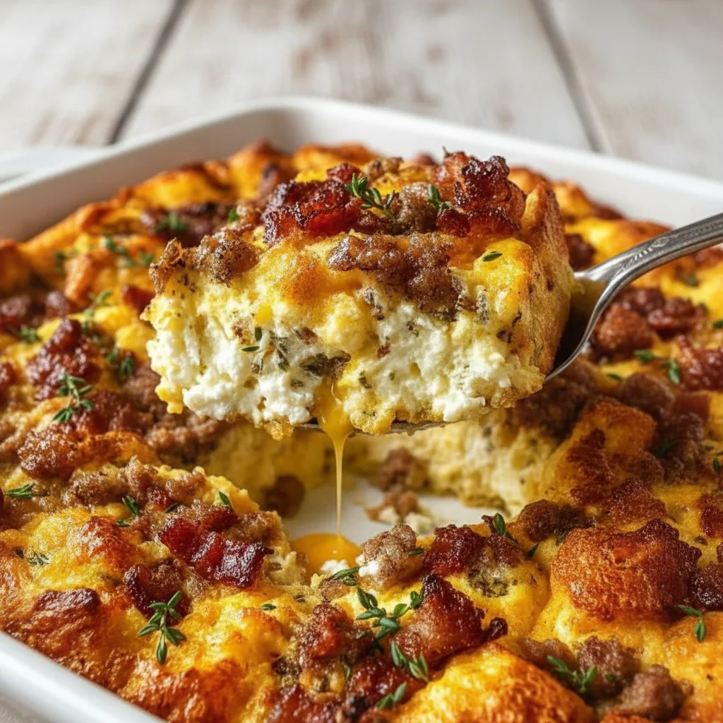 Savory Loaded Breakfast Casserole