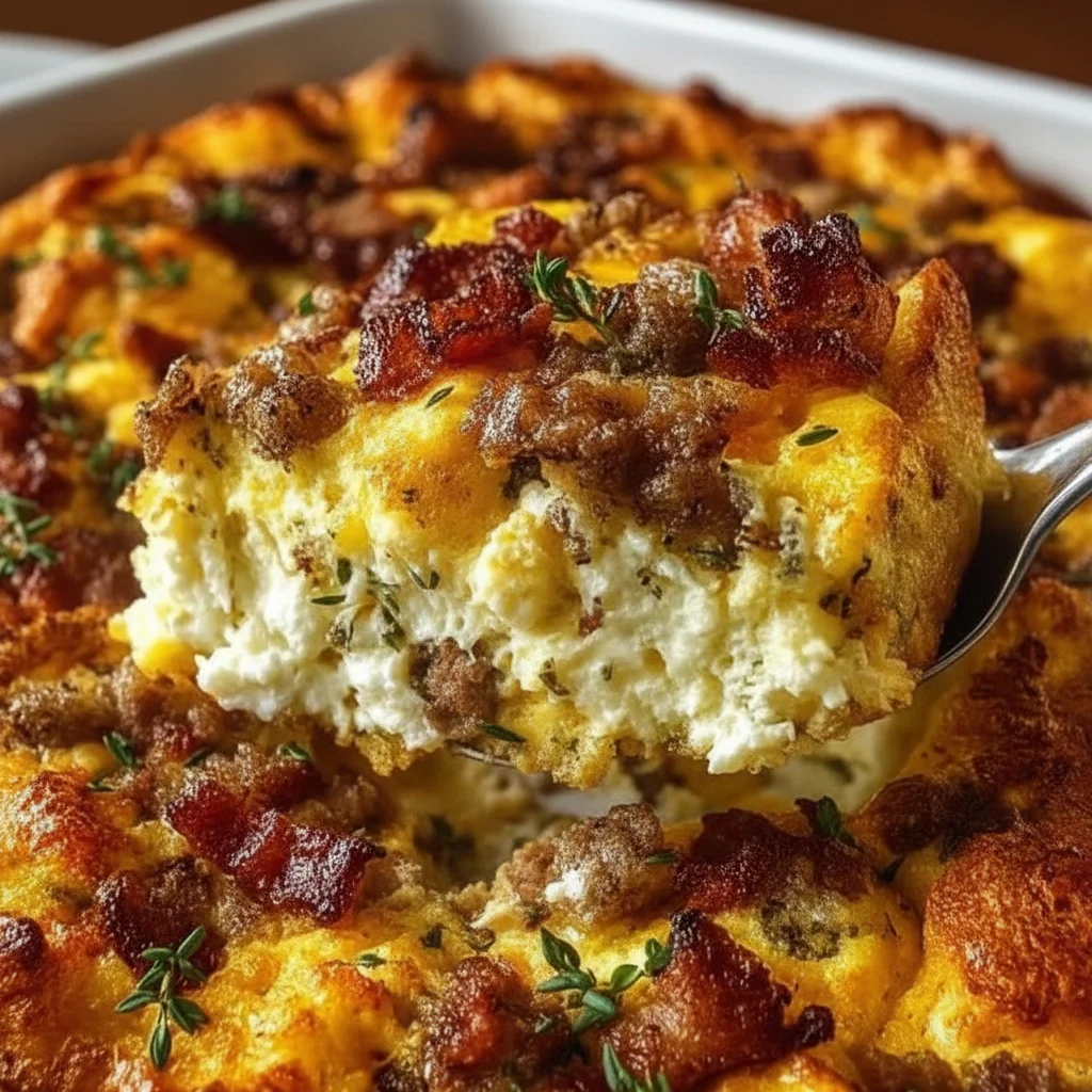Savory Loaded Breakfast Casserole