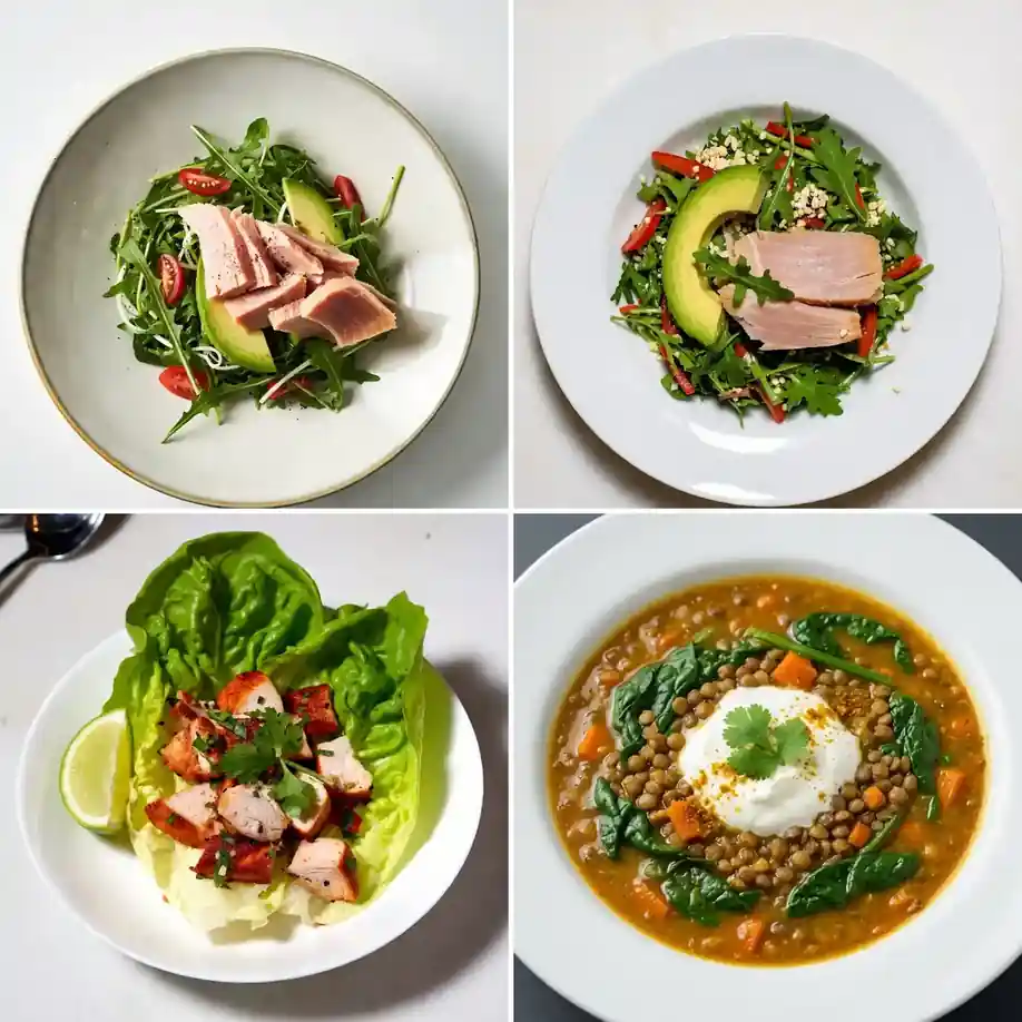 4 Low Carb High Protein Lunch Recipes