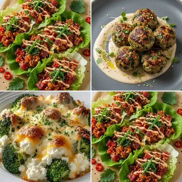 4 Low Carb High Protein Recipes