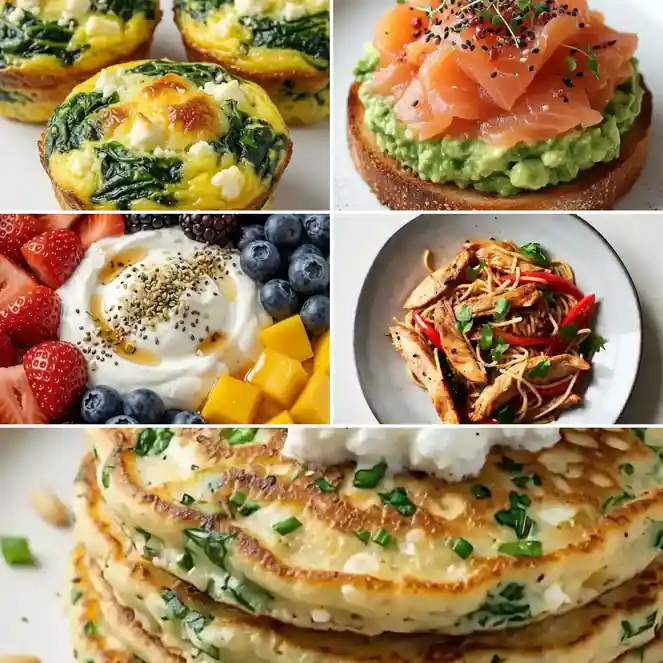 5 Low Carb High Protein Breakfast Recipes