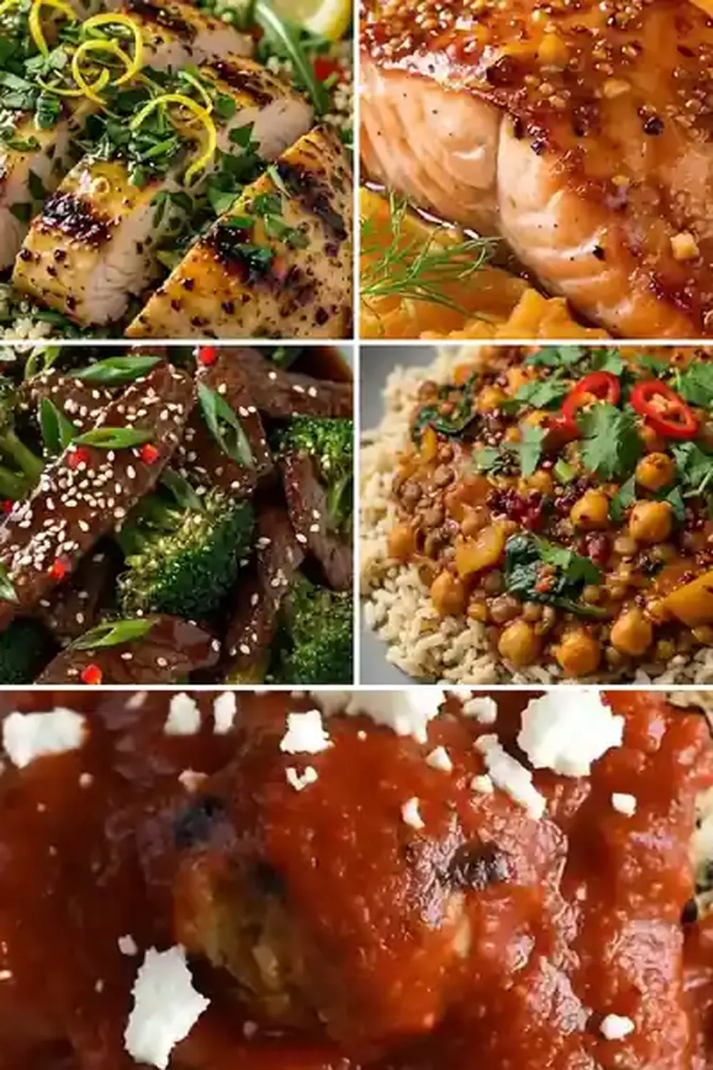6 High Protein Dinners (30 Grams Or More)