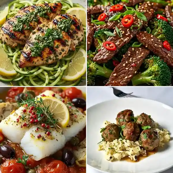 7 Low Carb High Protein Dinners Recipes