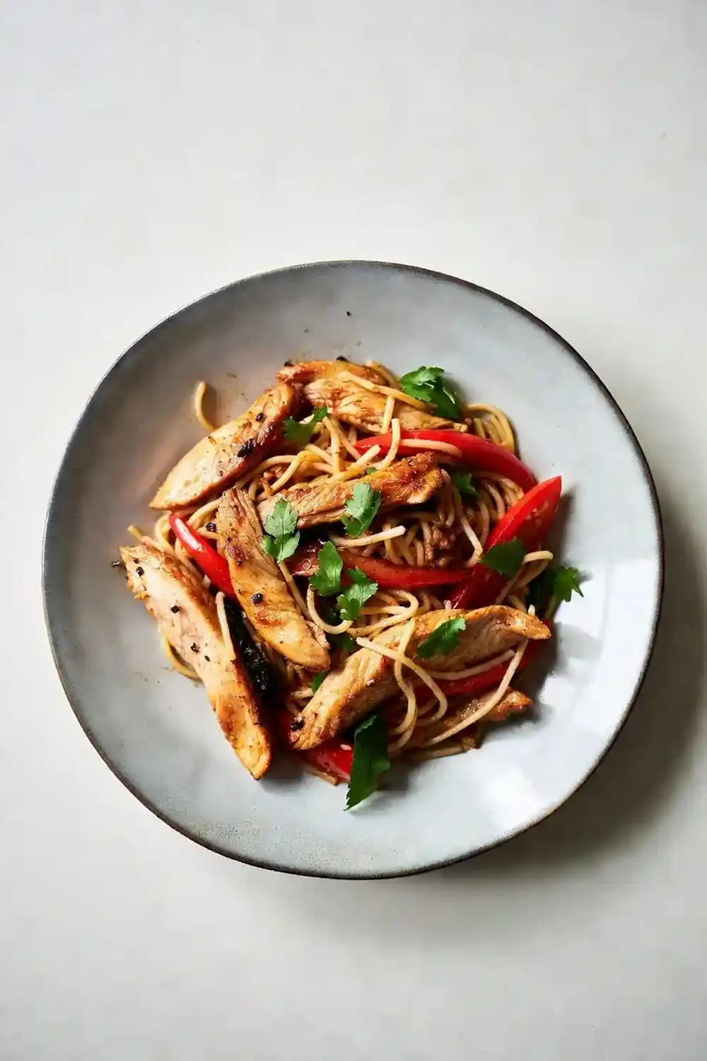 Chicken & Veggie Breakfast Stir‑Fry