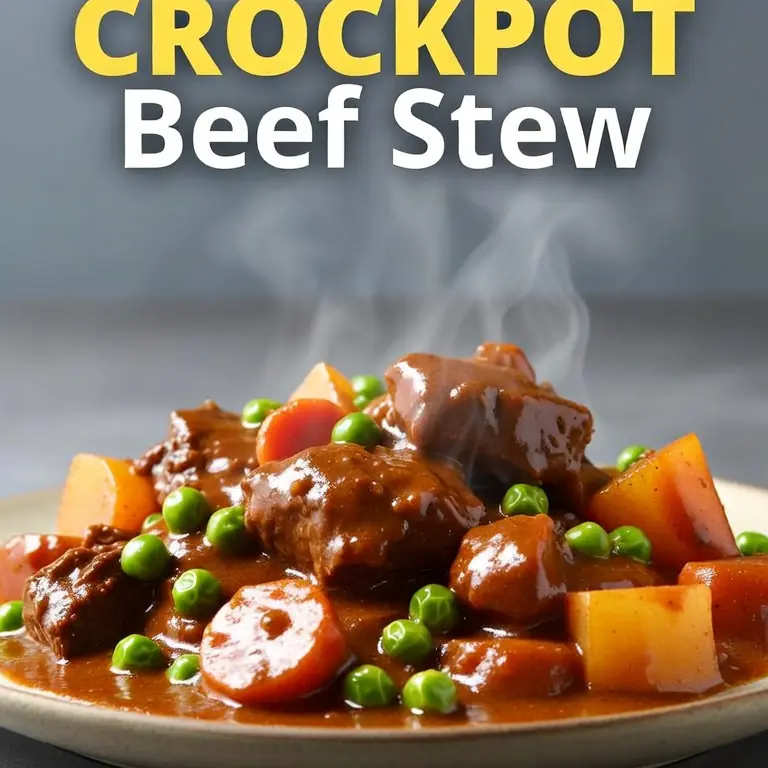 Easy Dump-And-Start Crockpot Beef Stew