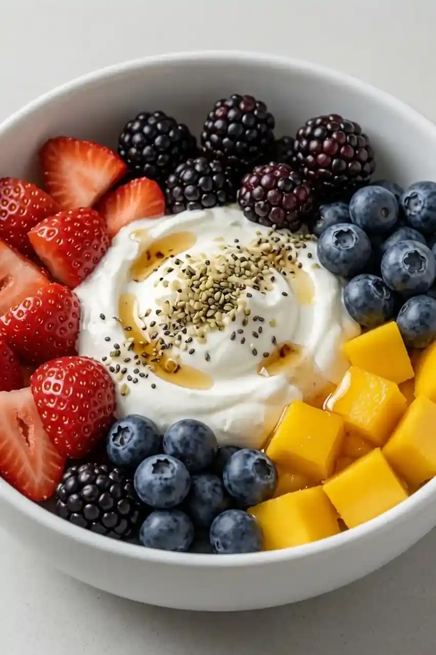 Greek Yogurt & Berry Power Bowl