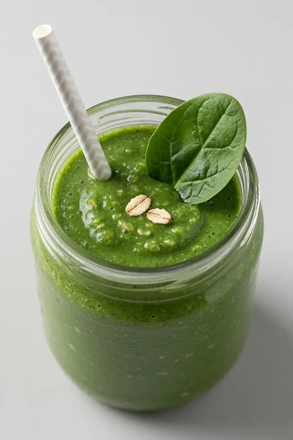 Green Spinach & Oats Power Smoothie
