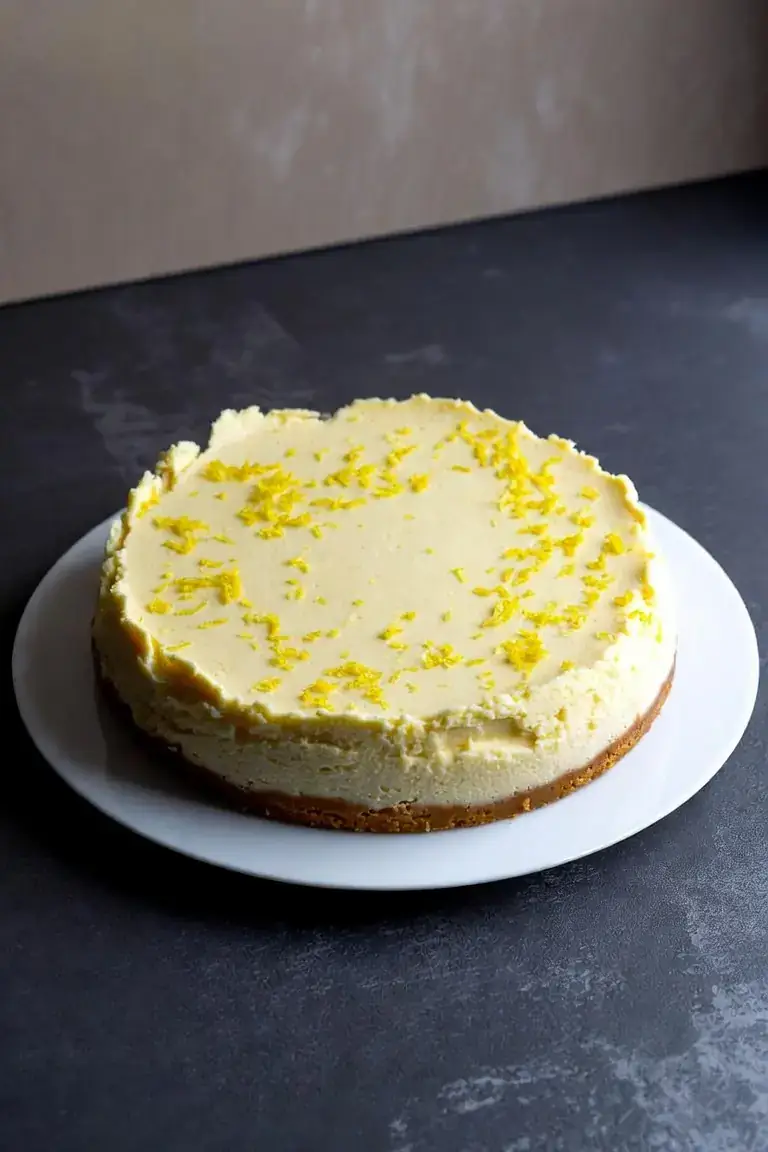 Lemon Ricotta Cheesecake