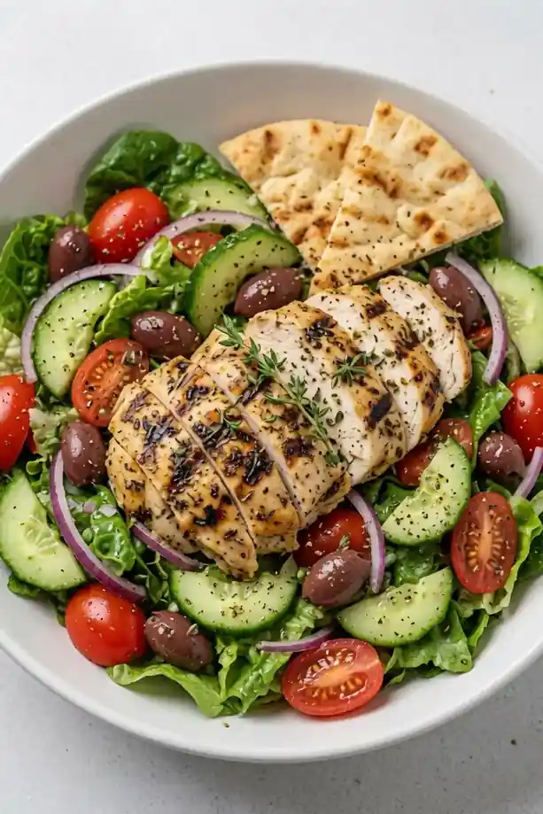 Mediterranean Chicken Salad