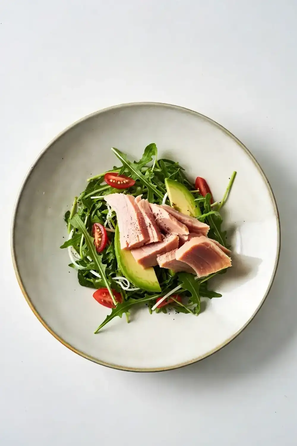 Mediterranean Tuna & Avocado Salad