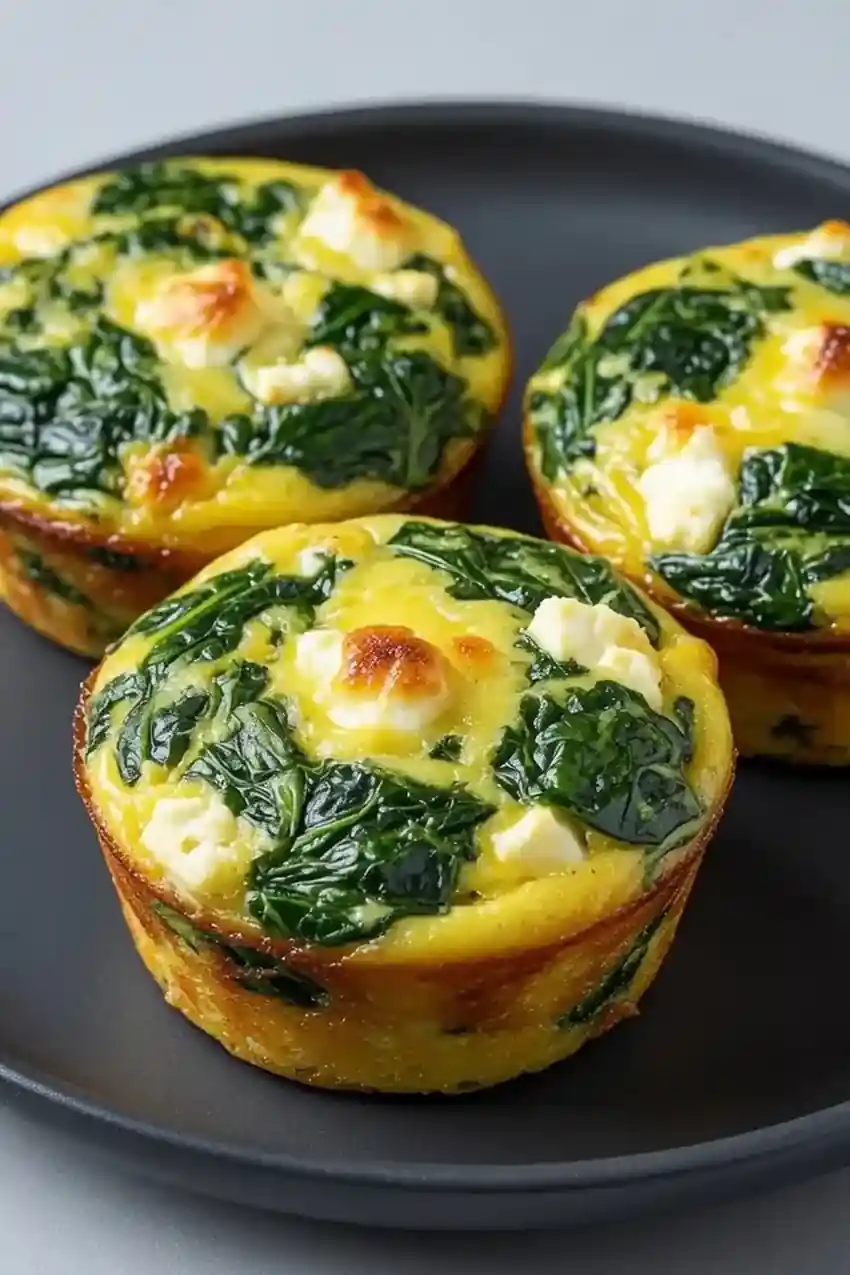 Spinach & Feta Egg Muffins