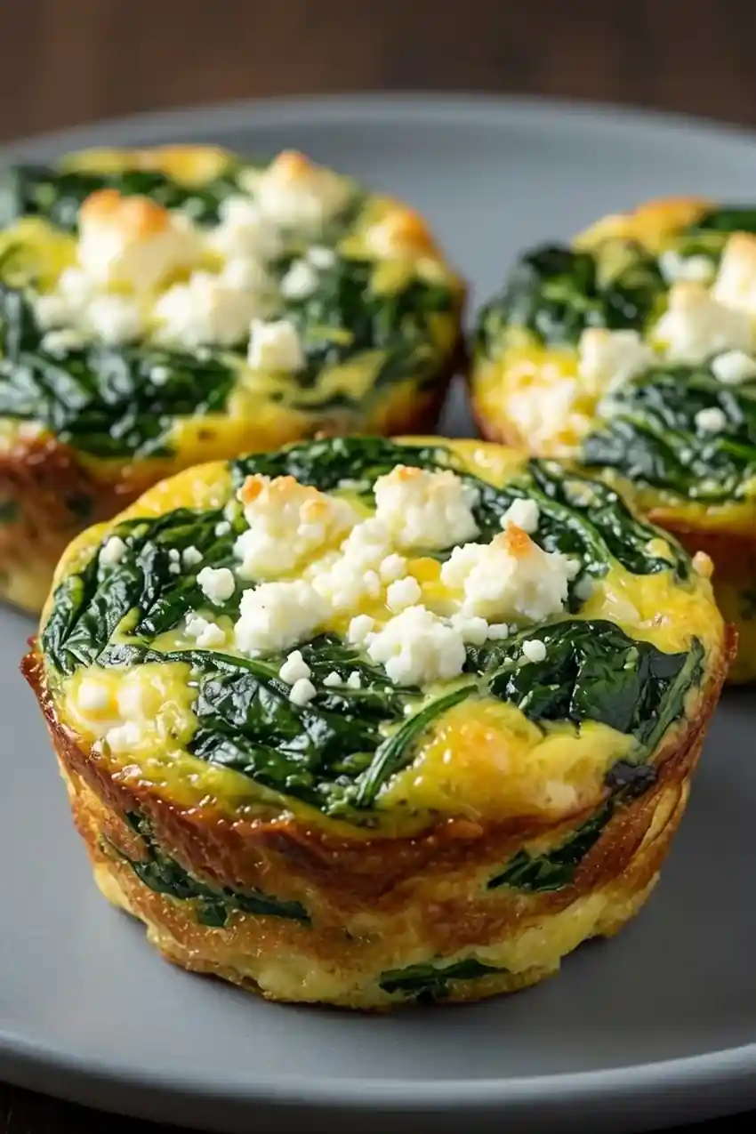 Spinach & Feta Egg Muffins