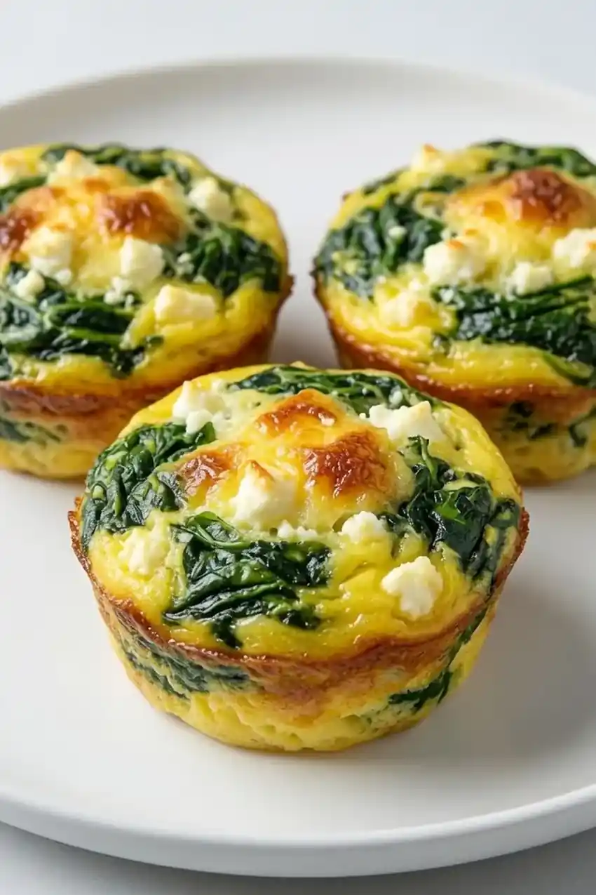 Spinach & Feta Egg Muffins